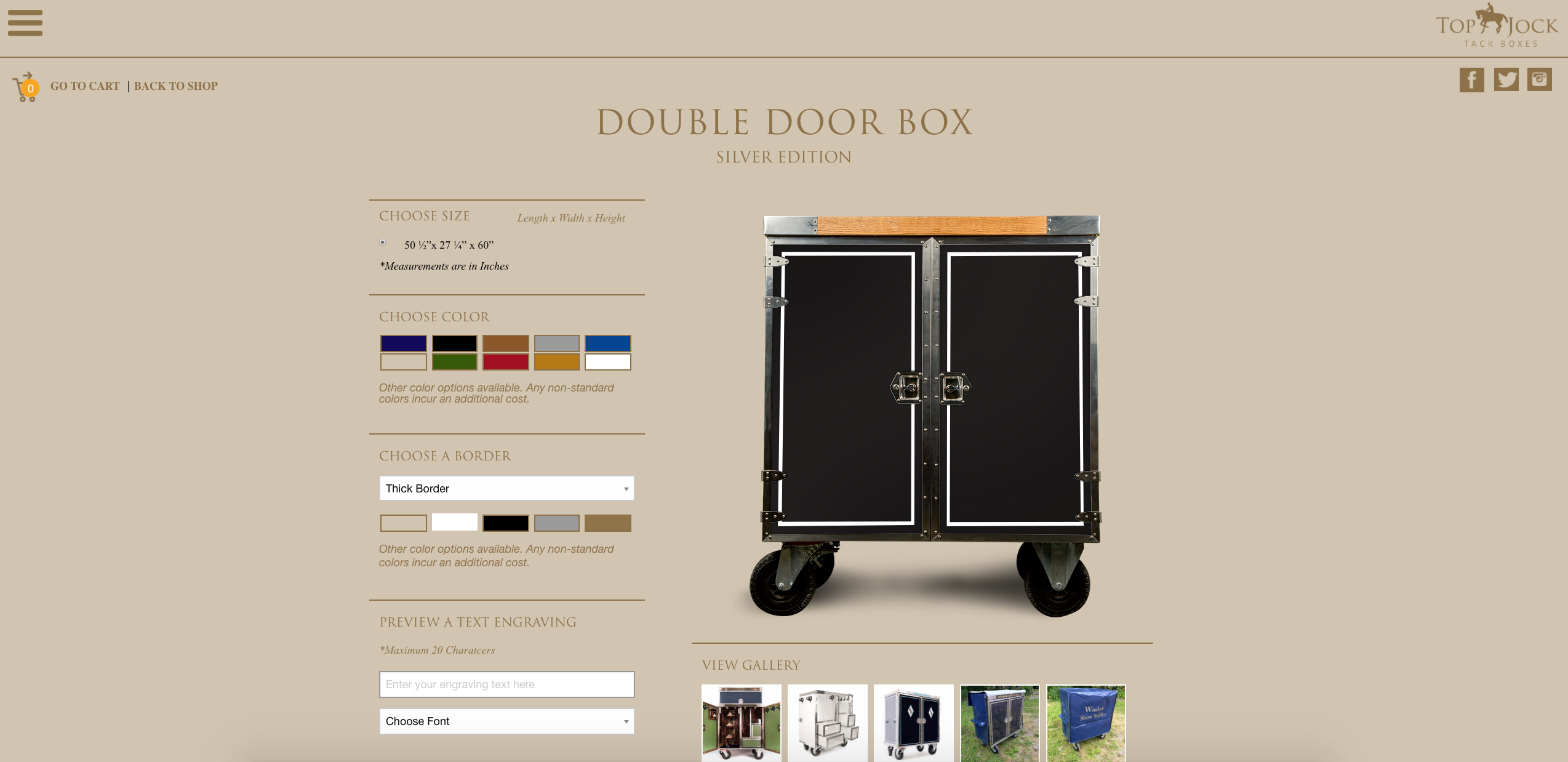 Top Jock Tack Boxes Launches Online Interactive Product Shop