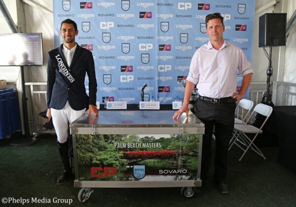 Palm Beach Masters riders press conference.
