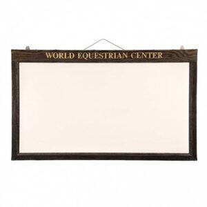 World Equestrian Center signboard.