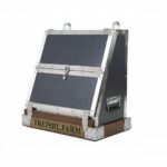 Trefoil Farm metal storage box.